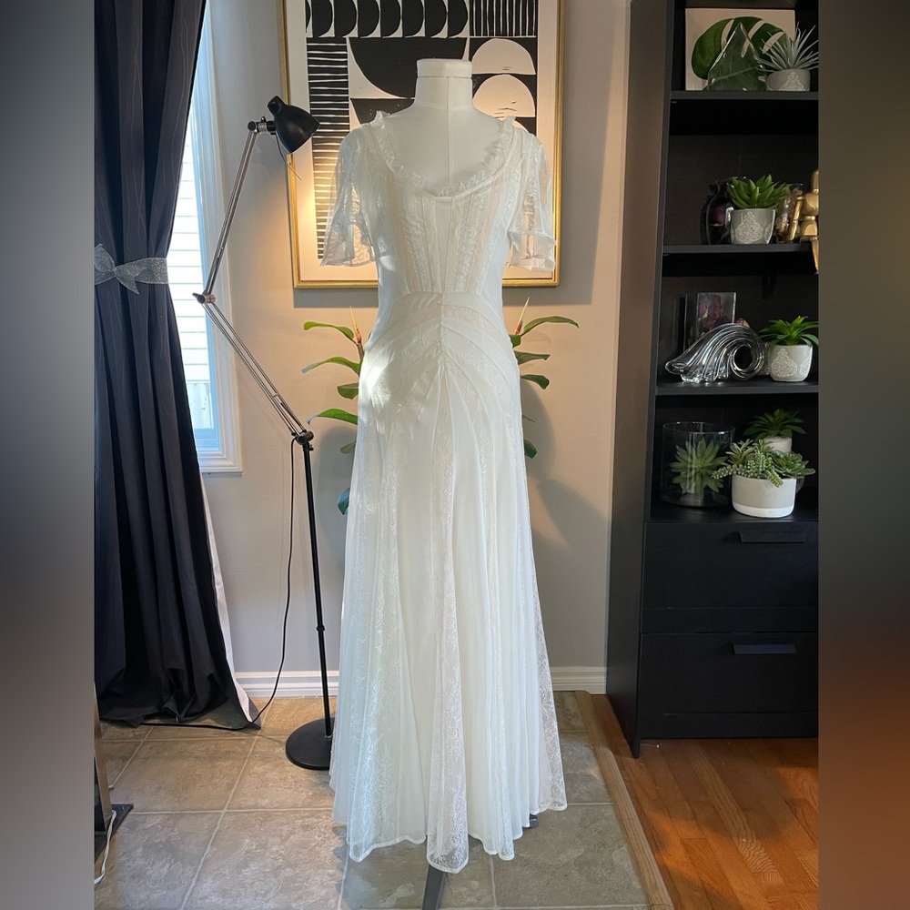 Zara Limited Edition Long Lace Dress